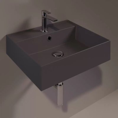 Simas Agile раковина AG51 чорна матова
