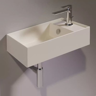 Simas Agile раковина AG50 чорна матова