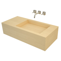 Раковина з дерева Uniquewood - Rimba