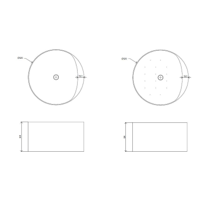 Relax Design Circular ванна окремо стоїть 120