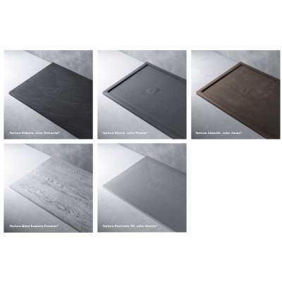 Relax Design душовий піддон круглий Rocky Classic Textures 100 см