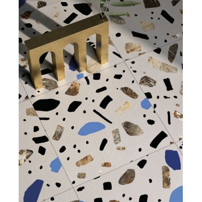 Керамограніт Fioranese - Fio Ghiaia Terrazzo Maxi Bianco