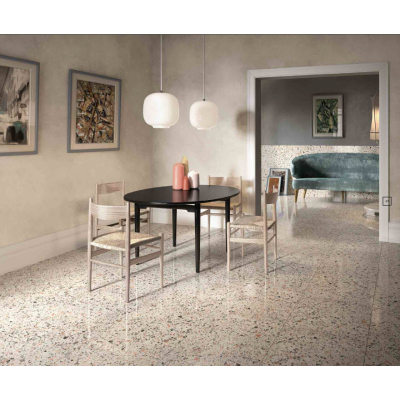 Керамограніт FMG - Venice Villa TERRAZZO SILVER