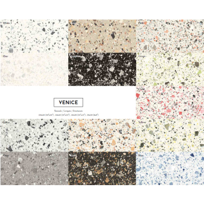 Керамограніт FMG - Venice Villa TERRAZZO SILVER