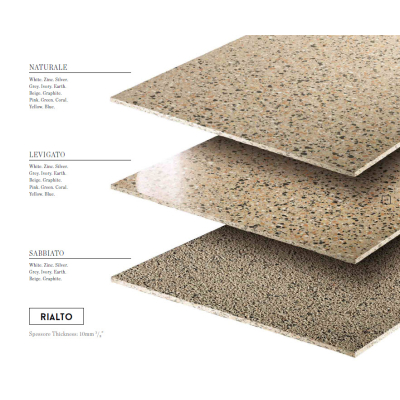 Керамограніт FMG - Venice Villa TERRAZZO SILVER