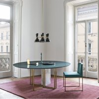 Обідній стіл Meridiani - Plinto XW - editions Обідній стіл Meridiani - Plinto XW - editions