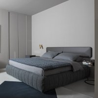 Ліжко Meridiani - Tuyo head slim kuoio - editions