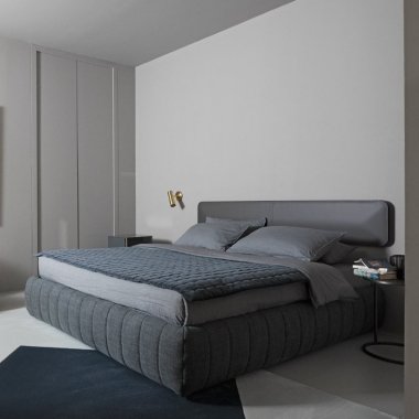 Ліжко Meridiani - Tuyo head slim kuoio - editions