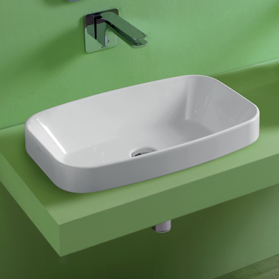Simas BADEN BADEN для встановлення на стільню BB11 біла