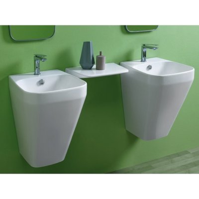 Simas BADEN BADEN раковина підвісна BB13F87 чорна матова