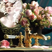 VOLEVATCH VERSAILLES змішувач для раковини колір золото