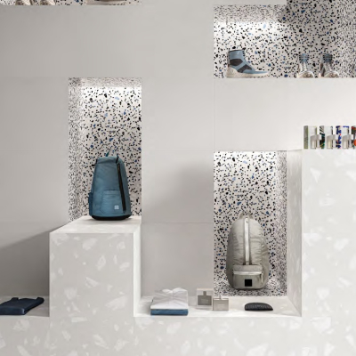 Плитка для стін та підлоги Ergon - TERRAZZO MEDLEY WHITE