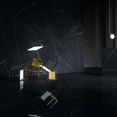 Керамограніт Ariostea Ultra Marmi NERO MARQUINA 300 x 150 см