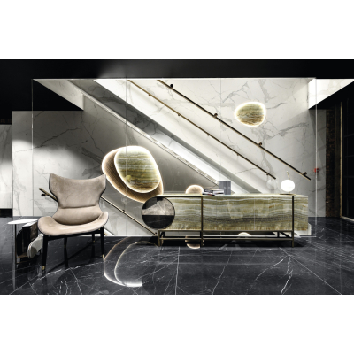 Керамограніт Ariostea Ultra Marmi NERO MARQUINA 300 x 150 см
