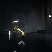 Керамограніт Ariostea Ultra Marmi NERO MARQUINA 300 x 150 см