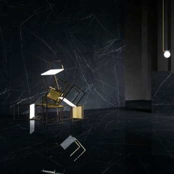 Керамограніт Ariostea Ultra Marmi NERO MARQUINA 300 x 150 см