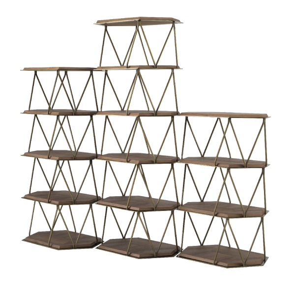 Стелаж Ulivi Salotti - Susanne bookshelf