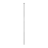 Вилив стельовий Gessi 316 Flessa Steel Brushed (54099-239)