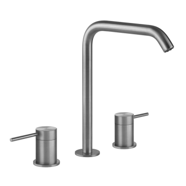 Змішувач для раковини Gessi 316 Flessa Steel Brushed (54011-239)