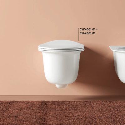 ArtCeram Chic унітаз підвісний декорований