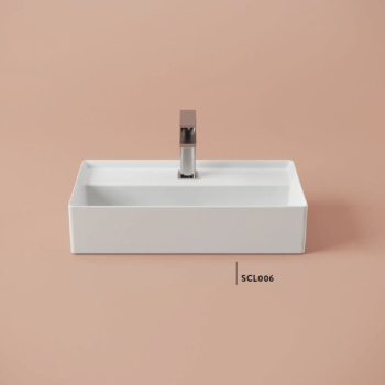 ArtCeram Scalino Slim накладна раковина зі стільницею SCL006