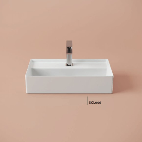 ArtCeram Scalino Slim накладна раковина зі стільницею SCL006