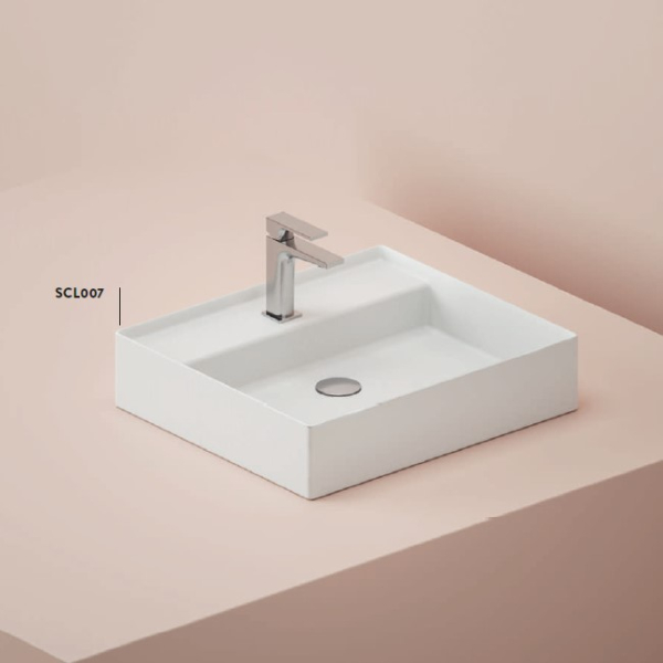 ArtCeram Scalino Slim накладна раковина зі стільницею SCL007
