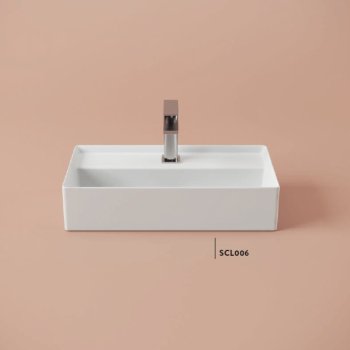 ArtCeram Scalino Slim накладна раковина зі стільницею SCL006