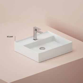 ArtCeram Scalino Slim накладна раковина зі стільницею SCL007