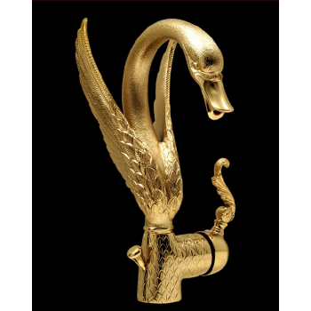 FIORENTINE PEGASO змішувач лебідь для раковини колір золото 2756M GOLD24K