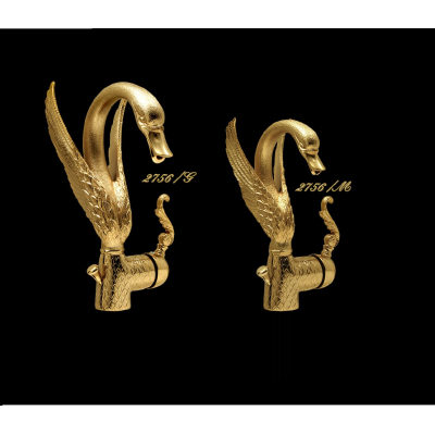 FIORENTINE PEGASO змішувач лебідь для раковини колір золото 2756M GOLD24K