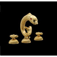 FIORENTINE CONCHIGLIA змішувач риба для раковини колір золото 142 GOLD24K FIORENTINE CONCHIGLIA змішувач риба для раковини колір золото 142 GOLD24K