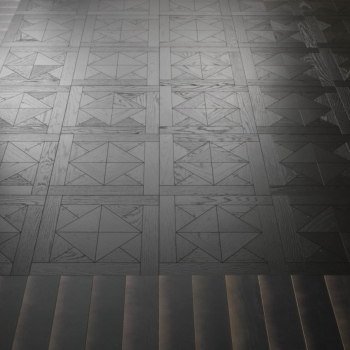 Паркет Berti - Stud Tiles Black