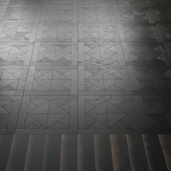 Паркет Berti - Stud Tiles Black