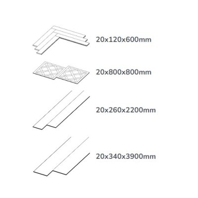 Паркет ялинка Corà Parquet - Design Forever 1919