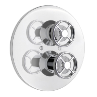 Nicolazzi Thermostatic Змішувач для душу настінний 4909CR44+4910