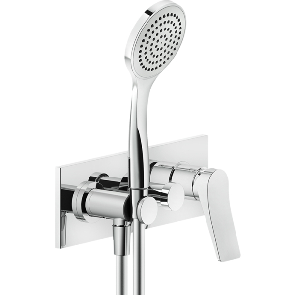 Вбудований змішувач для ванни Gessi Rilievo Chrome (59140-031)