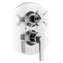 Nicolazzi Thermostatic Змішувач для душу настінний 4909CR27+4910