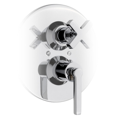 Nicolazzi Thermostatic Змішувач для душу настінний 4909CR27+4910