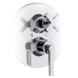 Nicolazzi Thermostatic Змішувач для душу настінний 4909CR27+4910