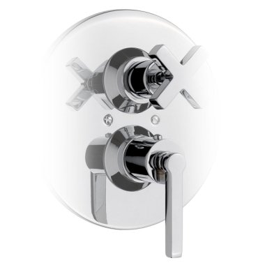 Nicolazzi Thermostatic Змішувач для душу настінний 4909CR27+4910