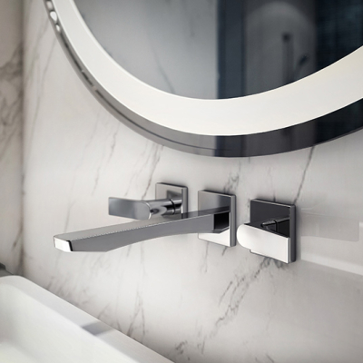 Вбудований змішувач для раковини Gessi Rilievo Chrome (59090-031)