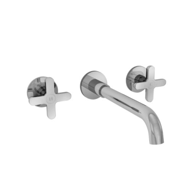 Fantini Icona Classic Змішувач для раковини настінний R013B+44 00 R010A колір хром