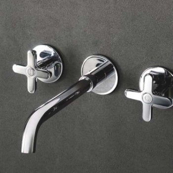Fantini Icona Classic Змішувач для раковини настінний R010B+44 00 R010A