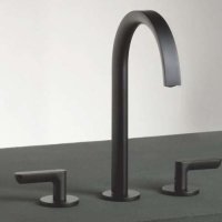 Fantini Icona Deco Змішувач для раковини R107 колір Збройна сталь