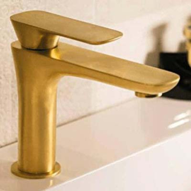 LaTorre Laghi Змішувач для раковини на виріб 44001 TC золото матове