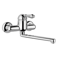 Nicolazzi Traditional-single-lever Змішувач для раковини настінний 3404CR75 Nicolazzi Traditional-single-lever Змішувач для раковини настінний 3404CR75