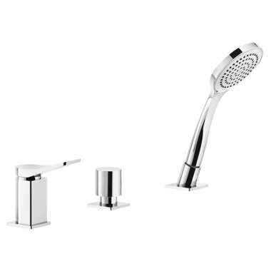 Змішувач на борт ванни Gessi Rilievo Chrome (59043-031)
