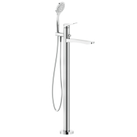 Підлоговий змішувач для ванни Gessi Rilievo Chrome (59128-031) Підлоговий змішувач для ванни Gessi Rilievo Chrome (59128-031)