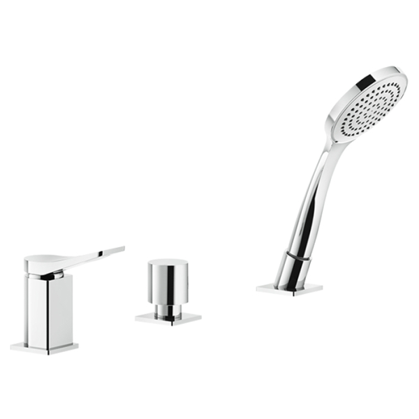 Змішувач на борт ванни Gessi Rilievo Chrome (59043-031)